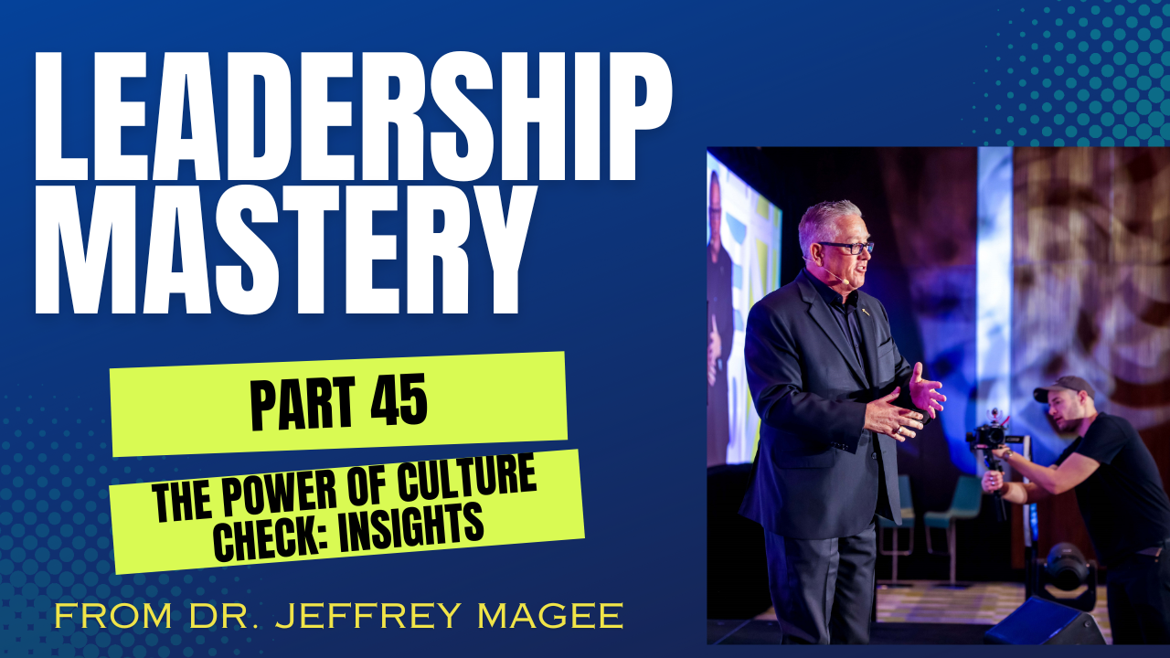 Dr Jeffrey Magee Leadership Mastery YouTube Thumbnail